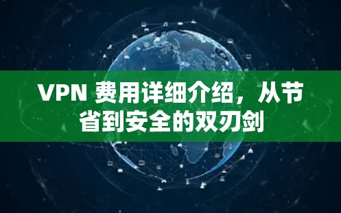 VPN 费用详细介绍,从节省到安全的双刃剑 VPN 费用详细介绍,从节省到安全的双刃剑