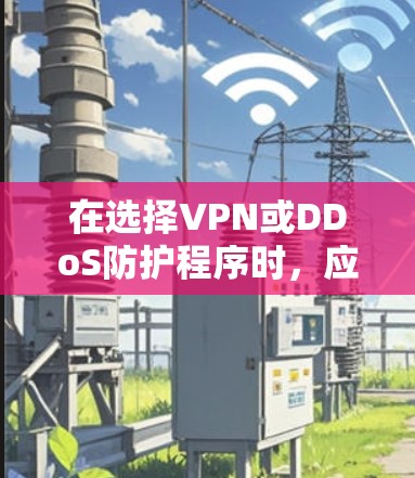 在选择VPN或DDoS防护程序时,应根据以下因素进行评估 在选择VPN或DDoS防护程序时,应根据以下因素进行评估