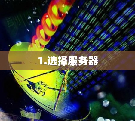 1.选择服务器