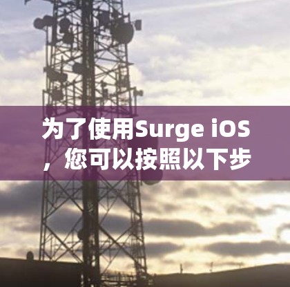 为了使用Surge iOS，您可以按照以下步骤进行操作